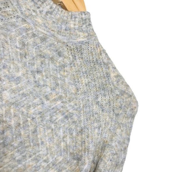 AEROPOSTALE High Neck Vertical Knit Chevron Sweater Size X-Small - Picture 5 of 9